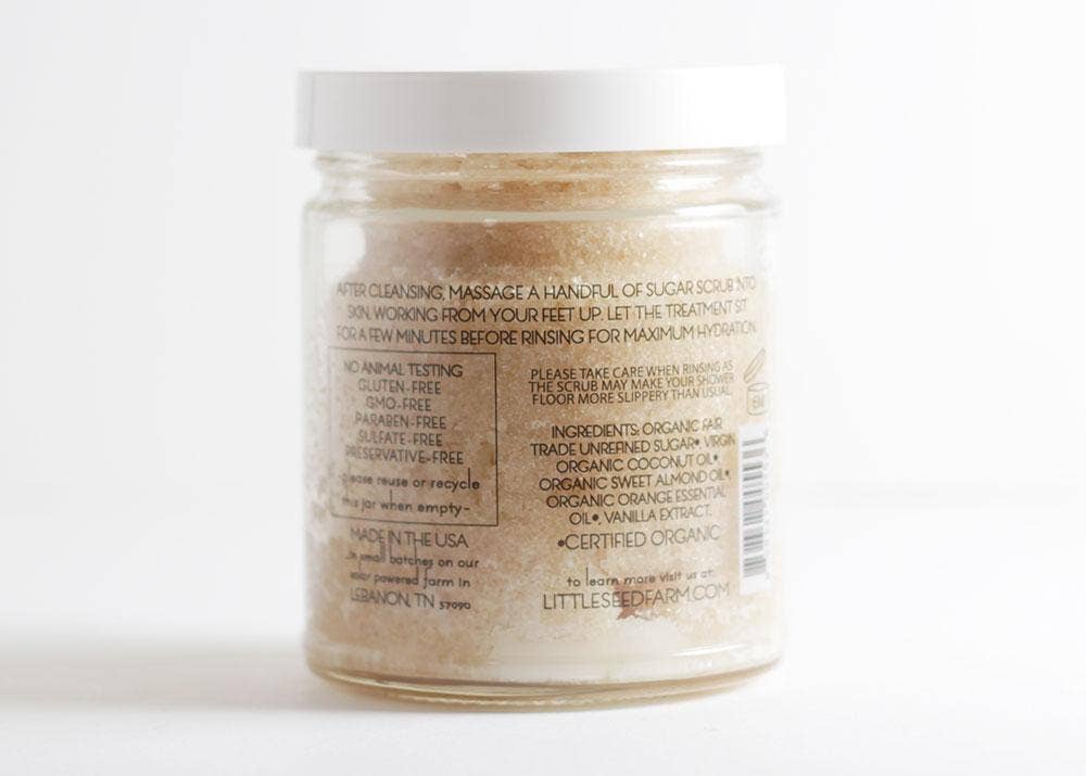 Organic Sugar Scrub