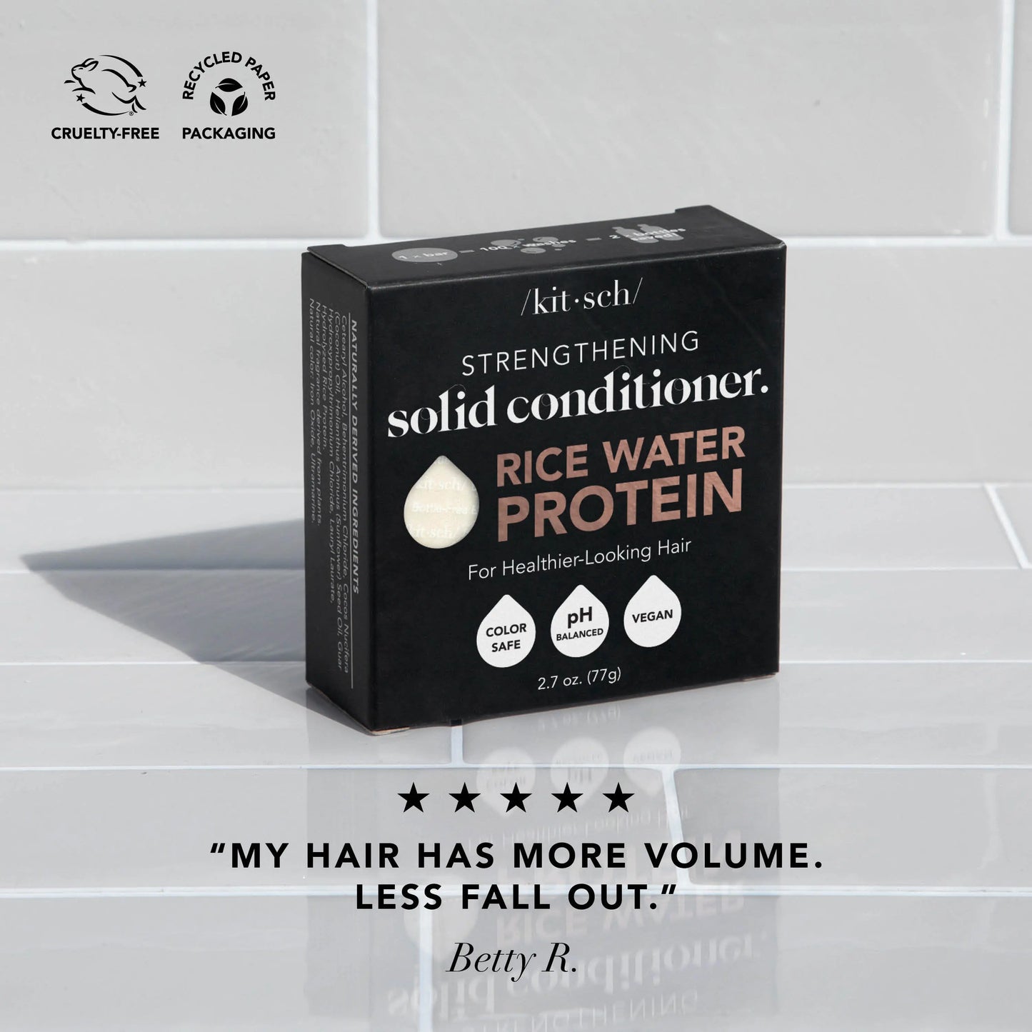 Rice Water Protein Conditioner Bar For Hair Growth