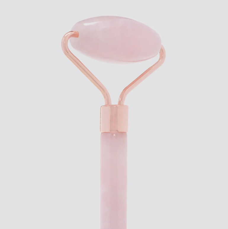 Rose Quartz Crystal Facial Roller