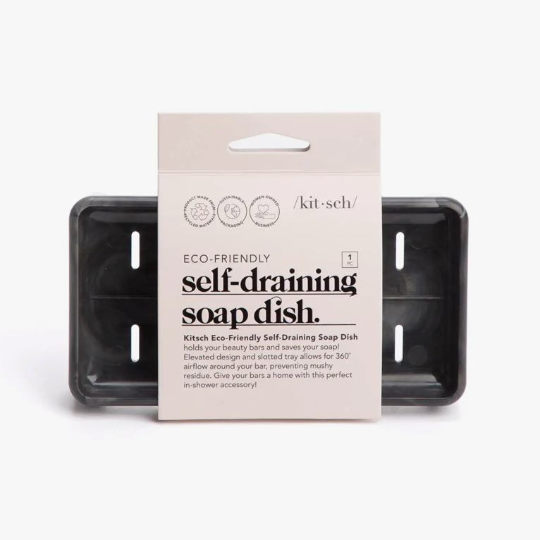 Self-Draining Soap Dish